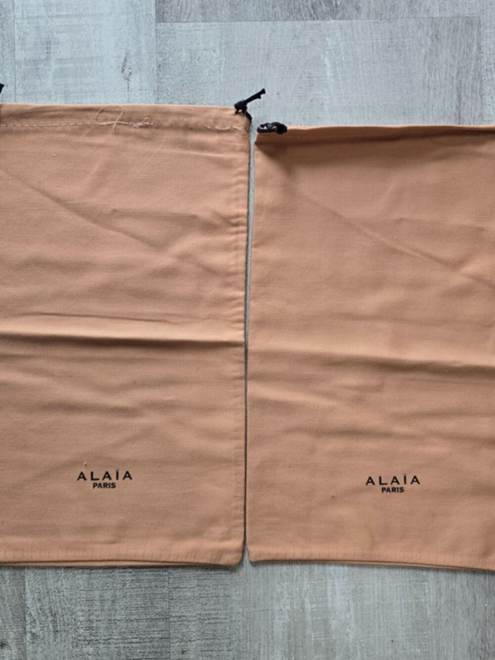 NEW Vintage ALAÏA Paris Large Dust Bags Set of 2